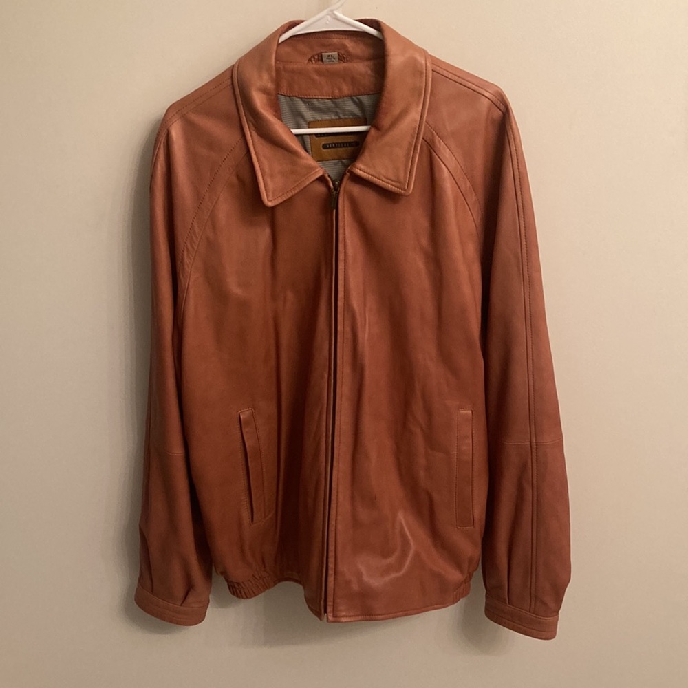 Robert Comstack Lambskin Leather Jacket. Size Xl - image 8